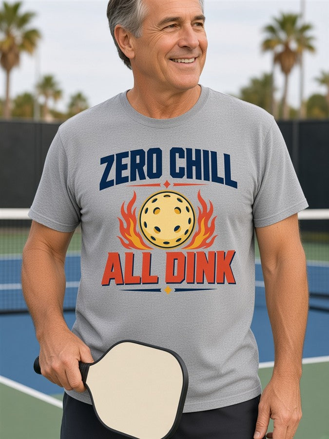Zero Chill All Dink tee on a man